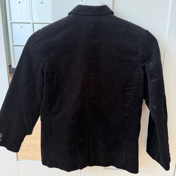 LIKE NEW BOYS SIZE 7/8 MEDIUM CORDUROY - BLACK - Picture 3 of 4